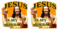 Stickers jesus airbag d'occasion  Expédié en Belgium