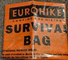 Eurohike survival bag for sale  WALLINGFORD