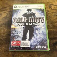 Call of Duty World at War Xbox 360 PAL 2008 tiro em primeira pessoa - Manual comprar usado  Enviando para Brazil