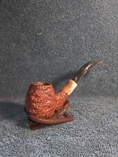 Caminetto Business 195 KS Bent egg estate tobacco pipe with box! for sale  Shipping to South Africa