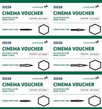 cinema tickets for sale  SOUTHAMPTON