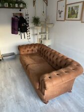 suede sofa for sale  WATFORD