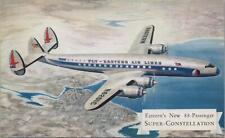 Postcard airplane eastern for sale  Collegeville