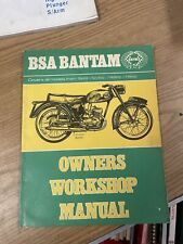 Bsa bantam workshop for sale  BOGNOR REGIS