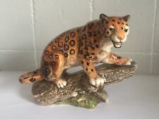 Used, STUNNING VINTAGE DRESDEN PORCELAIN LEOPARD FIGURE for sale  Shipping to Canada