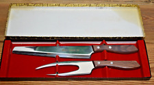 Vernco Stainless Steel Japan 2 Piece Cutlery Set Angus Prime Rib Knife and Fork for sale  Shipping to South Africa