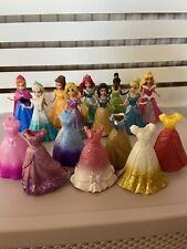 Disney Princess Magiclip Magic Clip Dolls and Extra Dresses, used for sale  SHEFFIELD
