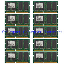 Usado, Lote de 10 peças Samsung 256MB PC133 144 pinos memória SDRAM NÃO ECC RAM SO DIMM 3.3V comprar usado  Enviando para Brazil