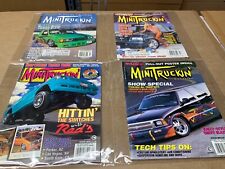 4 revistas mini truckin': 2/98, 7/96, 11/96, 7/98, usado segunda mano  Embacar hacia Argentina