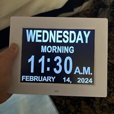 digital day clock calendar for sale  Lake Oswego