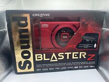 Creative Sound Blaster Z PCIe Headphone Amplifier Sound Card w/ Beam Mic for sale  Shipping to South Africa
