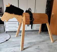 Holzpferd voltigierpferd pferd gebraucht kaufen  Dellwig