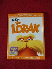 Dr. Seuss The Lorax (Blu-ray/DVD, 2013, 2-Disc Set, With Silpcover), used for sale  Shipping to South Africa