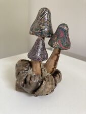 Wooden mushroom sculpture for sale  Ireland