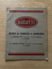 Bugatti type manuel d'occasion  Paris IV