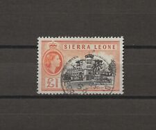 Sierra leone 1956 for sale  PULBOROUGH