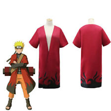 Fantasia Cosplay Anime Naruto Shippuden Uzumaki Naruto Capa Vermelha Roupa, usado comprar usado  Enviando para Brazil