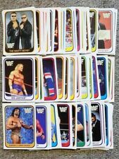 WWF MERLIN WRESTLING KARTY KOLEKCJONERSKIE 1991 BIAŁE WWE WCW ANGIELSKIE I WŁOSKIE na sprzedaż  Wysyłka do Poland