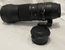 Sigma 150-600mm f/5-6.3 DG OS. montaje convertidor MC-11, protector de lente, lente bolsa. segunda mano  Embacar hacia Spain