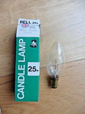 small bayonet candle light bulbs for sale  PLYMOUTH