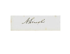 Usado, Autógrafo Abraham Lincoln reimpressão em papel genuíno período original da década de 1860  comprar usado  Enviando para Brazil
