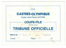 Ticket collection rugby d'occasion  Saint-Sever
