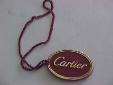 Hangtag vintage Cartier com corda estampa dourada comprar usado  Enviando para Brazil