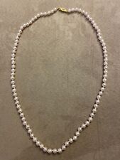 Pearl necklace 14k for sale  Evanston