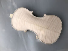 Corpo de violino branco inacabado 4/4 chama de tigre bordo abeto avanço #3284 comprar usado  Enviando para Brazil