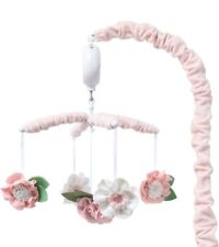 Móvel musical floral rosa casca de amendoim 12 canções de canções de ninar flores brancas rosa comprar usado  Enviando para Brazil