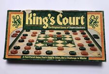 King's Court The Original Game of Super Checkers 1989 COMPLETO Jogo de Tabuleiro Dourado comprar usado  Enviando para Brazil