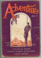 Adventure jul 1927 for sale  USA