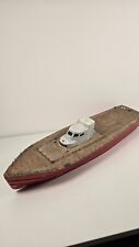 Used, Vintage Wooden RC Model Cruiser Boat Hull Restoration Project 35" / 90cm Yacht for sale  Shipping to South Africa