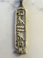 Vintage egyptian cartouche d'occasion  Expédié en Belgium