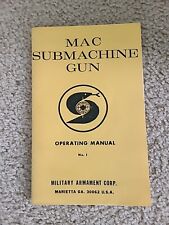 Mac mac submachine for sale  Crossville