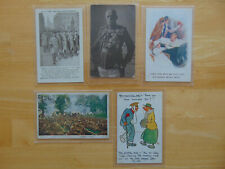 Postcards various ww1 for sale  READING