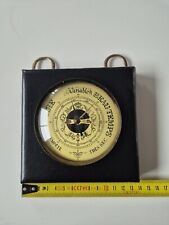 Antique leather barometer d'occasion  Expédié en Belgium
