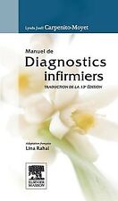 Manuel diagnostics infirmiers d'occasion  Expédié en France