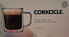 Corkcicle glass mug for sale  Earlimart