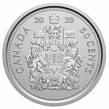 2020 Canada 50 cent Coat of arms logo --- BU finish from roll na sprzedaż  Wysyłka do Poland