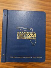 Florida contractors manual for sale  Miami