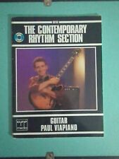 Paul Viapiano The Contemporary Rhythm Section Rare Jazz Guitar Book,CD Includes , used for sale  Shipping to South Africa