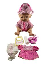 Muñeca Baby Alive 2006 cara suave con accesorios coleccionable Hasbro rara China segunda mano  Embacar hacia Mexico