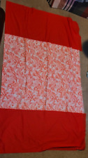 Fabric red pink for sale  Hinton