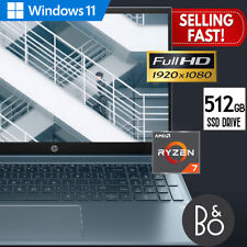 HP Pavilion Laptop 15.6" Full-HD AMD Ryzen 7 5700U 8-Core 512GB Ssd Drive 8GB televisão britânica comprar usado  Enviando para Brazil