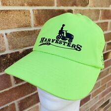 Harvesters Lime Green Ride On Lawnmower Baseball Cap / Hat - Adjustable for sale  Shipping to South Africa