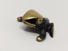 Walter Bosse Vienna Golden Head Frog Hagenauer Bronze era Patinated Brass for sale  Shipping to South Africa