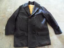 Blouson caban cuir d'occasion  Toulon-