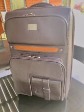 Condotti leather suitcase for sale  DISS