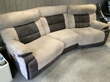 Seater corded suede for sale  MELTON MOWBRAY